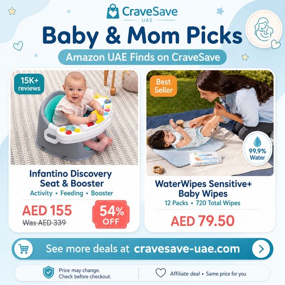 CraveSave UAE baby and mom Amazon picks and deals
